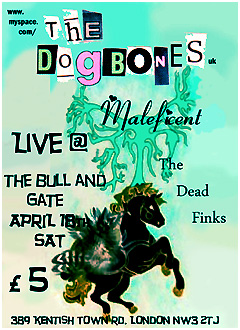 The Dogbones flyer