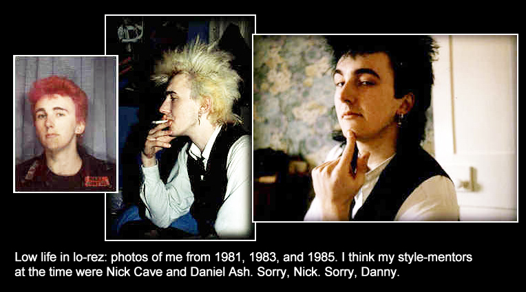 Me, in the 1980s.